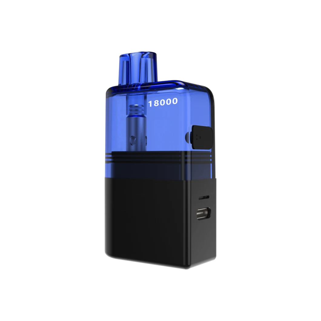 2023 100% Wholesale Replaceable Battery 18000 Puffs Prefilled Disposable Vape Pen E-Cigarette Pods