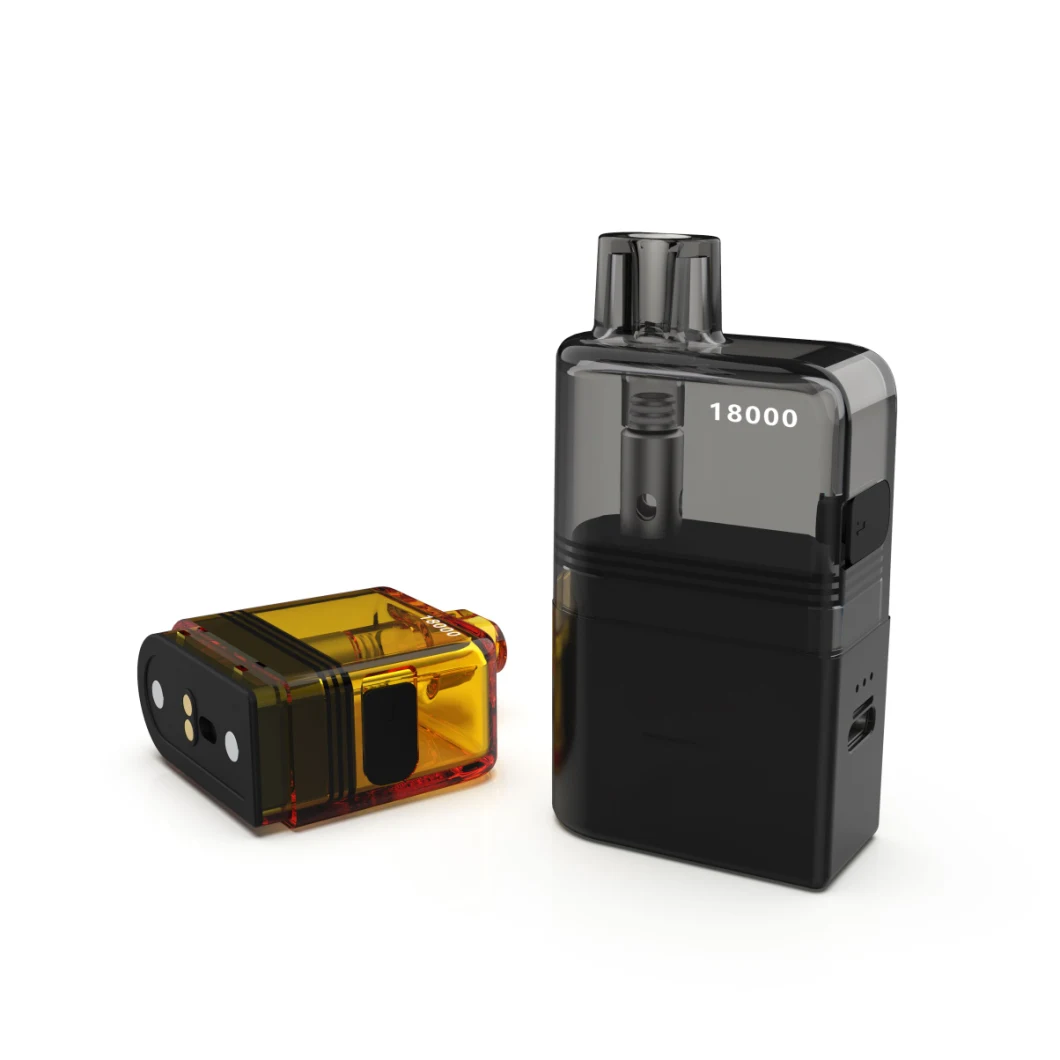 2023 100% Wholesale Replaceable Battery 18000 Puffs Prefilled Disposable Vape Pen E-Cigarette Pods