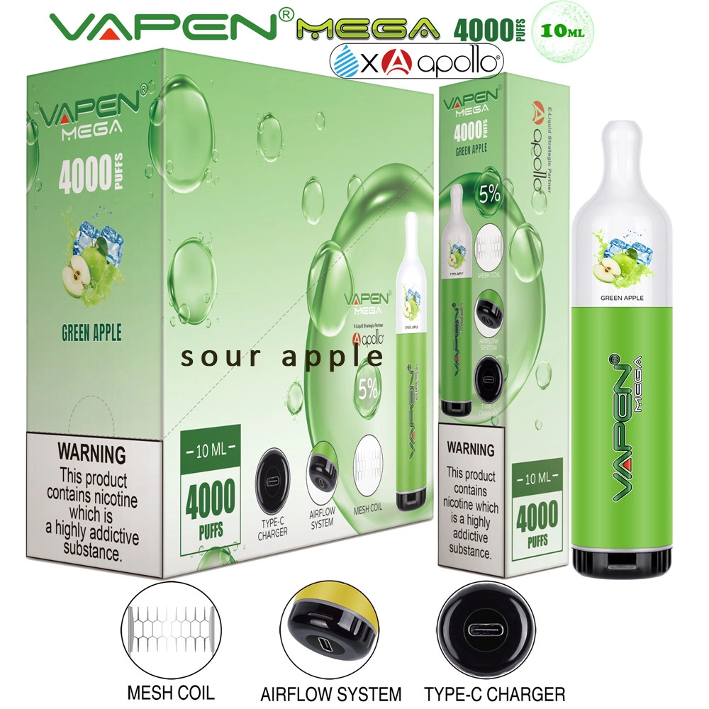 Electronic Cigarette Fume Vaporizer Vapen E Liquid Desechables 800 2000 3000 5000 Puff XXL Disposables Vape 4000 Puffs