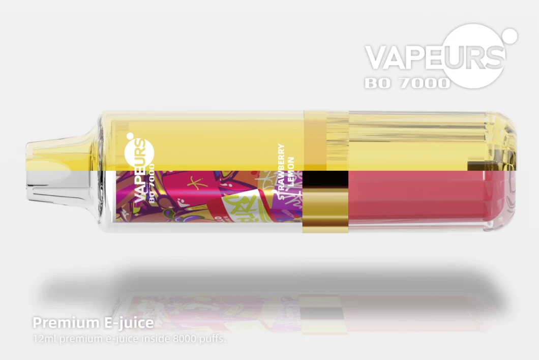 Vapeurs Bo 7000 Puff Bar 15ml Disposable E Cigarette Wholesale Rechargeble Disposable I Vape 6000/7000/8000 Puff
