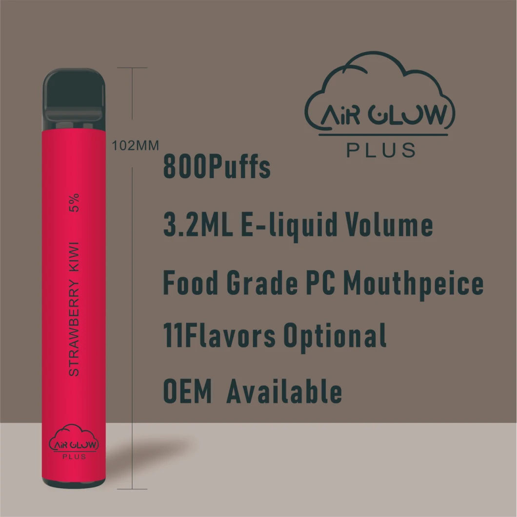 Hot Sale USA Air Glow Plus 800puffs Multi Flavors Pods Vape Pen Electronic Cigarette