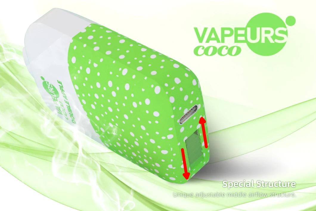 Authentic Vapeurs Coco Disposable Puff Bar Smooth Airflow 6000 7000 7500 8000 Puff Distributors